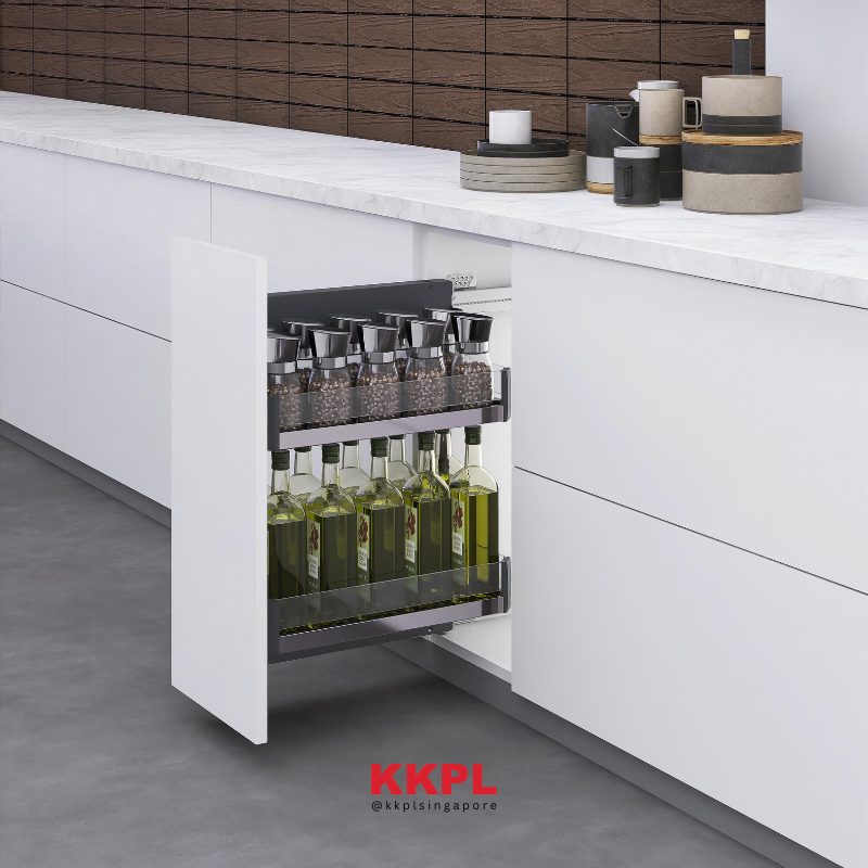 Glass Panel Side-Mount Basket – Koncept Kreation