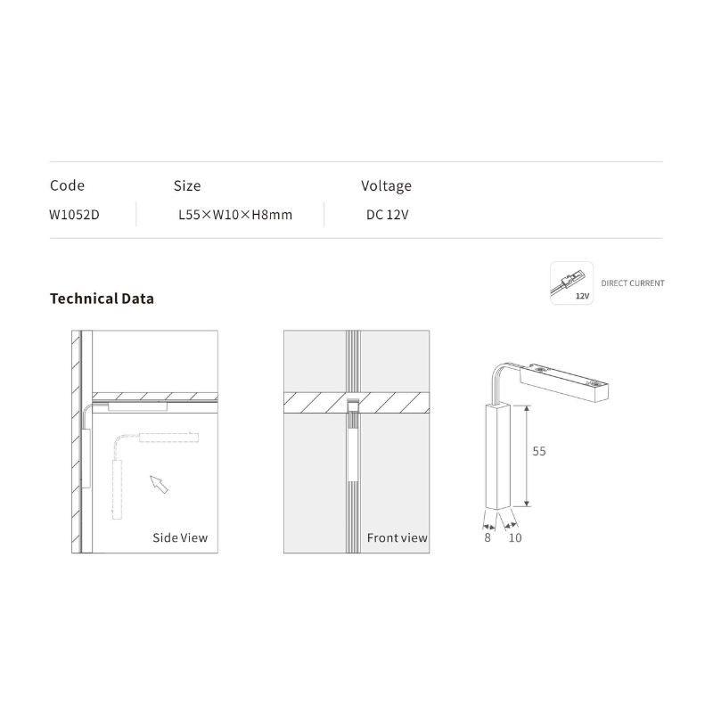 KLEOSMINI Cabinetry Track Lights
