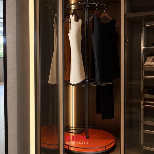 KKPL WA-B036 Orbit Organiser with central spindle and hanging tier