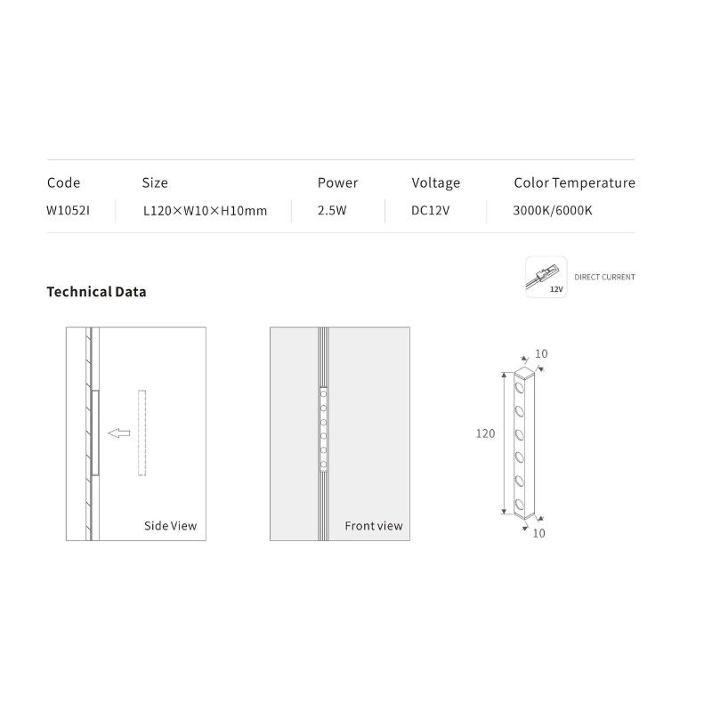 KLEOSMINI Cabinetry Track Lights