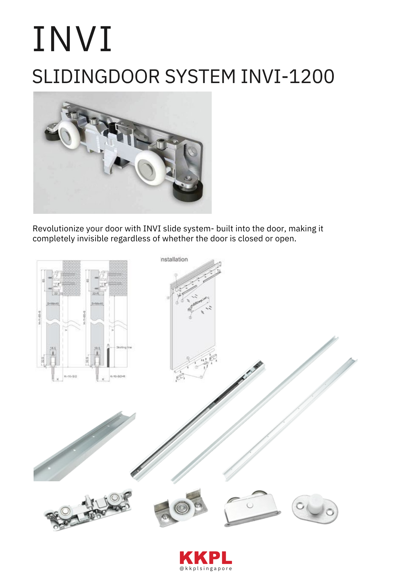 Invi sliding system – Koncept Kreation