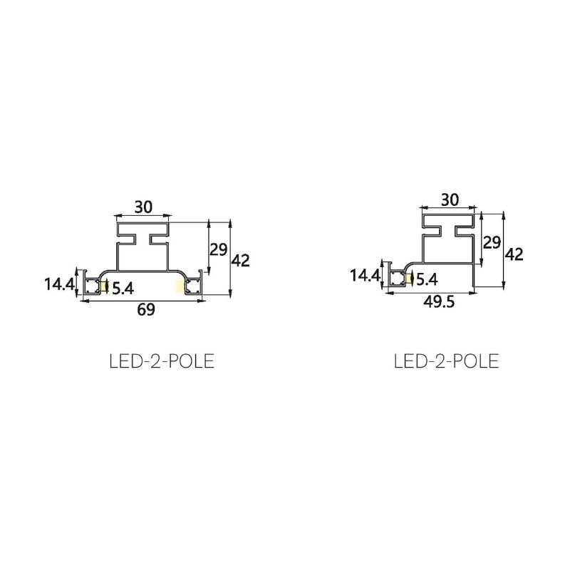 Kkpl Led Ris LED HOUSINGS – Koncept Kreation
