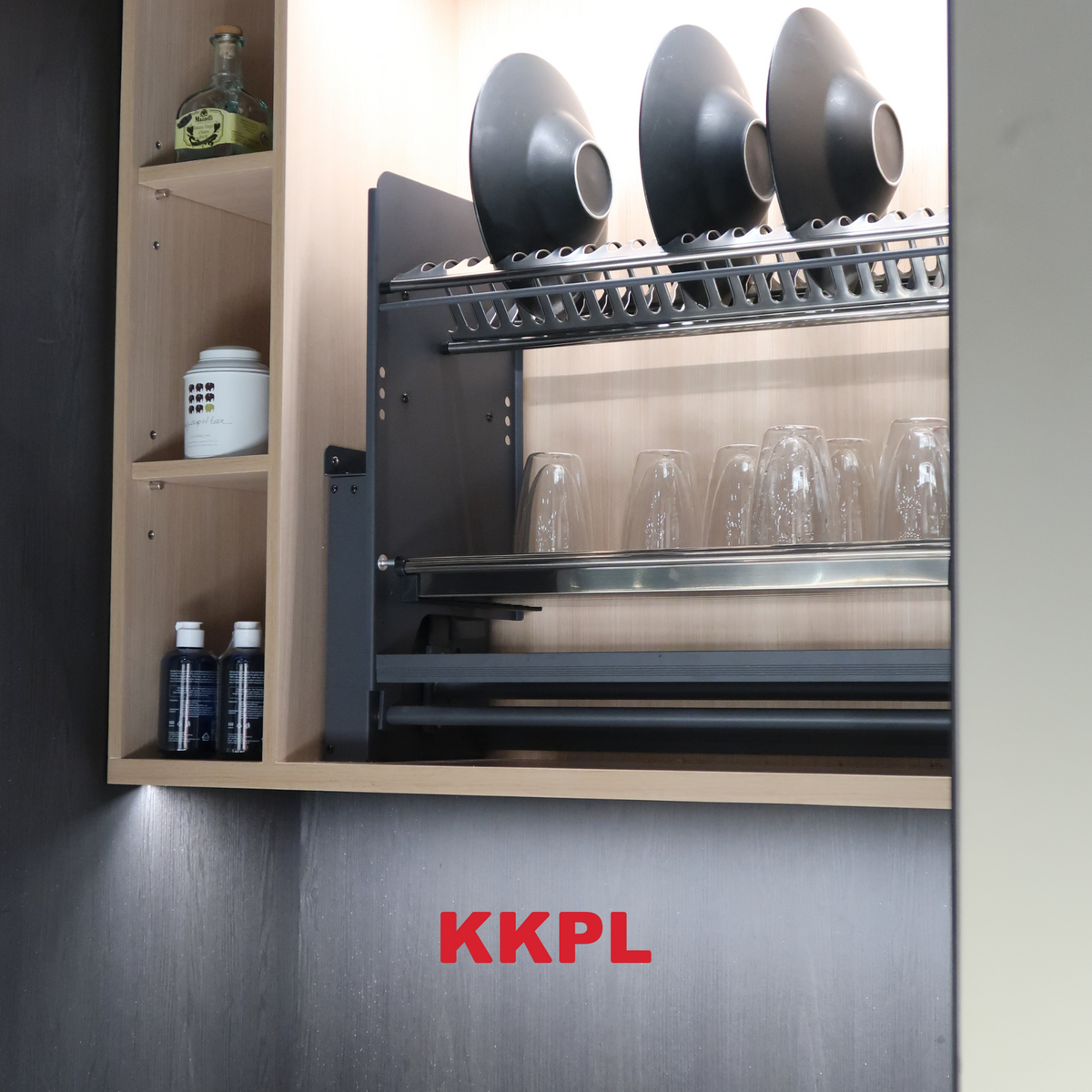 KKPL Smart Automated Descending Stainless Steel Dish Rack – Koncept ...