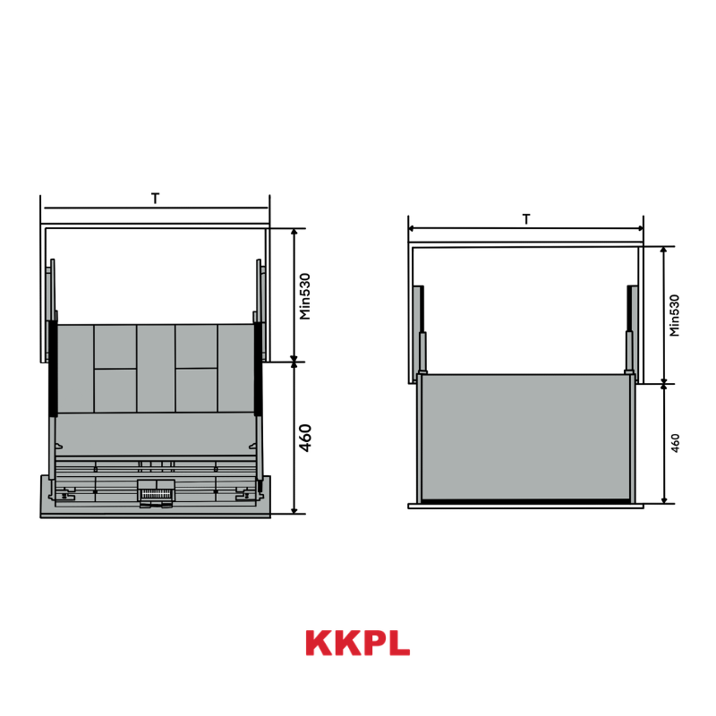 LUXUM Integrated Drawer Suite