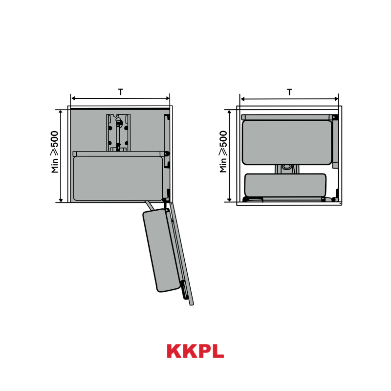 LUXUM Tall Boy Pantry Unit