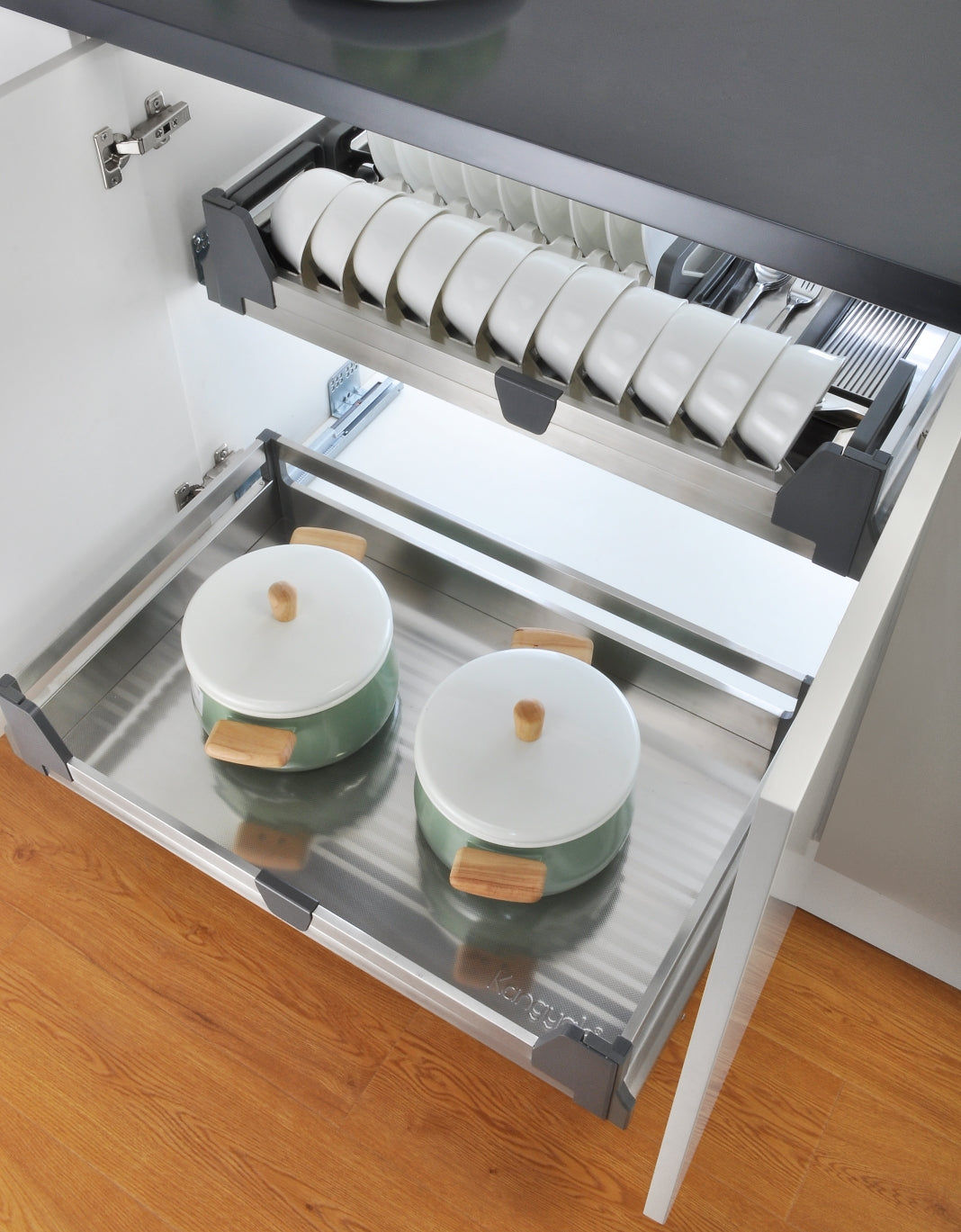 PREMIUM STAINLESS STEEL CUTLERY/CROCKERY DRAWER