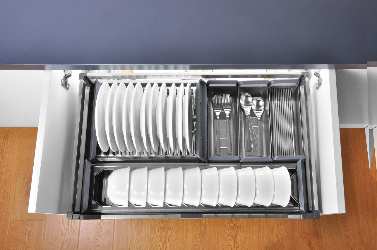 PREMIUM STAINLESS STEEL CUTLERY/CROCKERY DRAWER