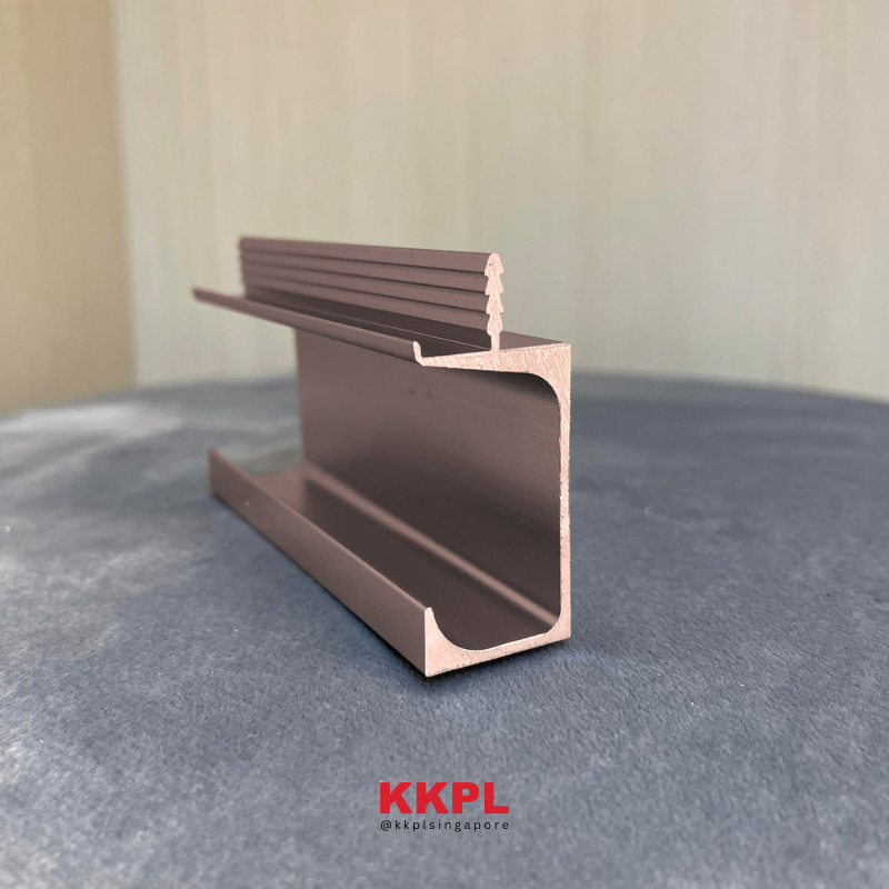 KKPL Aluminium “870B” Profile Handle (Satin Rose Gold)