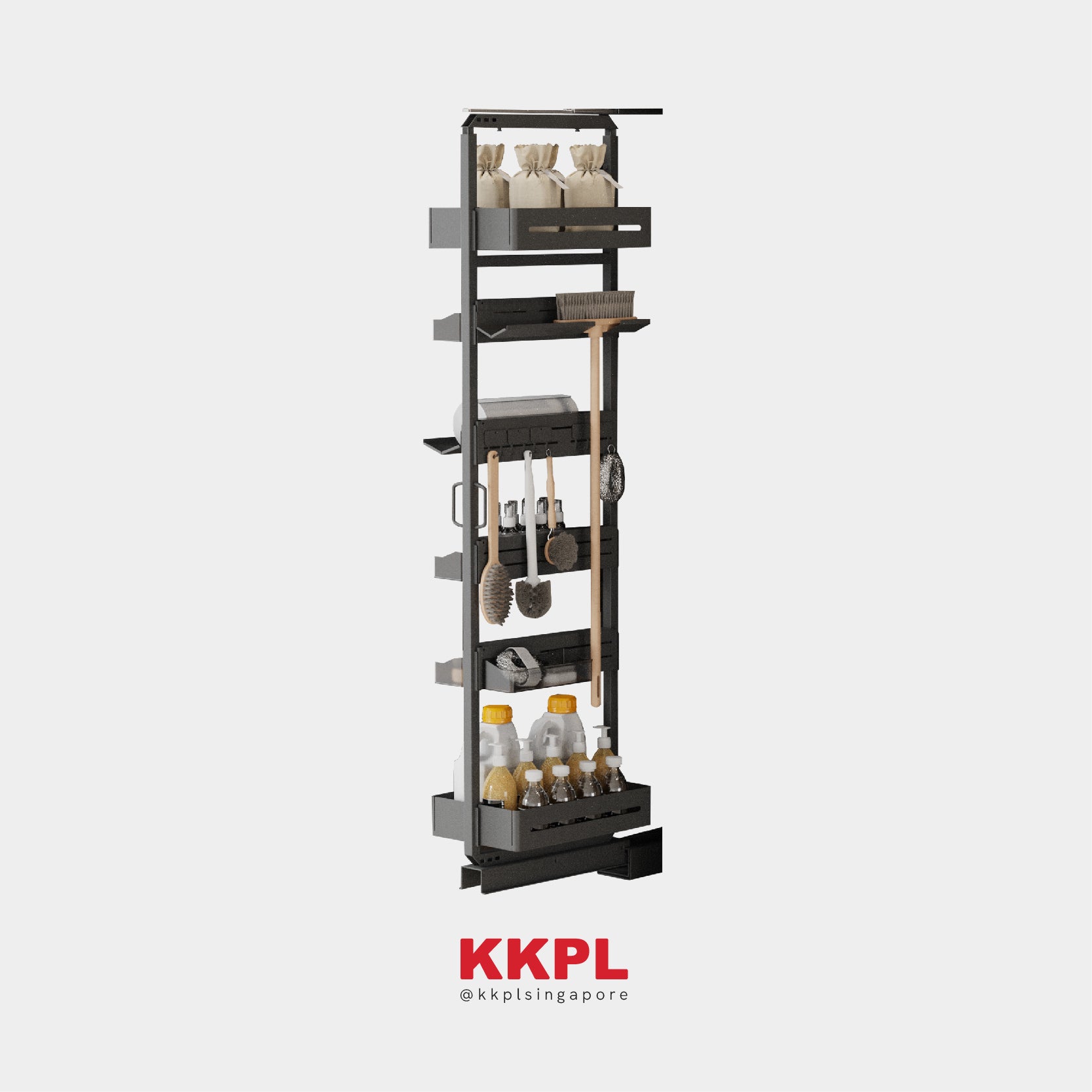 Bundle Rack Housekeeping BACH Housekeeping Pantry Rack – Koncept Kreation