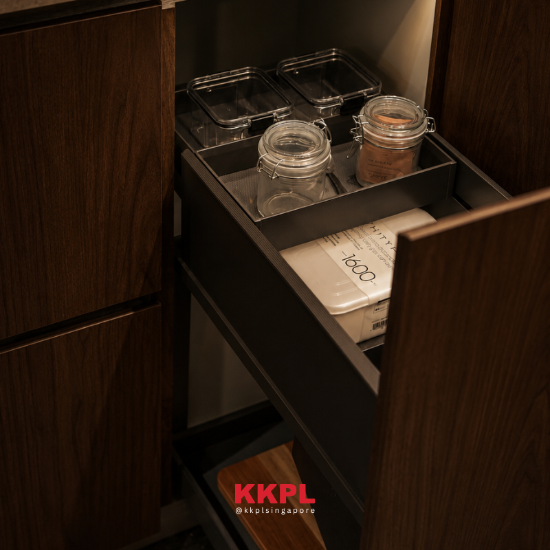 LUXUM Undermount 2-Tier Spice Basket