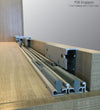 KKPL KARO(s) Overhung Sliding Door Kit with Soft Close