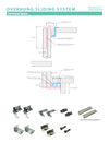 KKPL VANITA Overhung Sliding Door System with Anti-Derailment Device