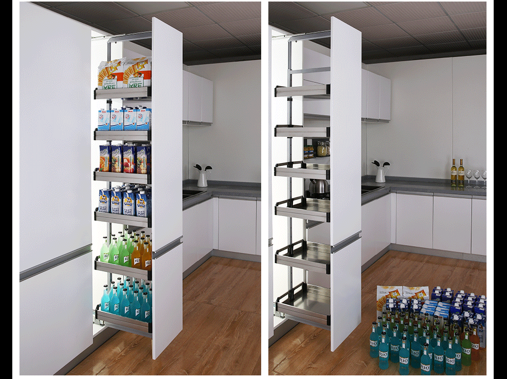 Pull Out Ladle Rack LATERA Tall Larder Storage Rack – Koncept Kreation